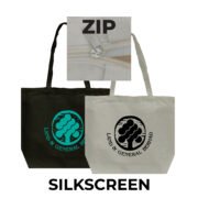 Zipped Canvas Bag Printing Malaysia