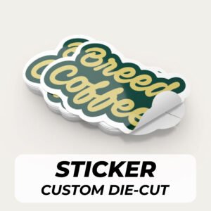 Custom Die-Cut Sticker (By A4)