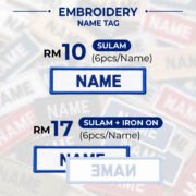 Name tag sulam cover page