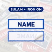 Name tag sulam
