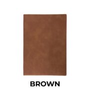 A5 PU Soft Notebook - Brown