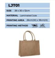 LJT01 Jute Bag Catelogue Details