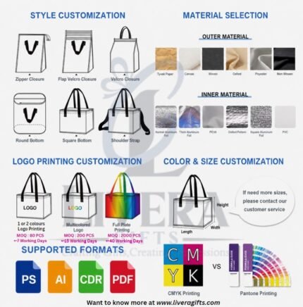 Customized Cooler Bag Style Options