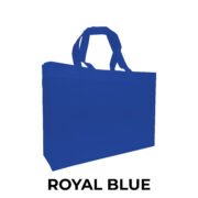 LVA4-L a4 Landscape Non Woven Bag Royal Blue
