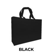 LVA4-L a4 Landscape Non Woven Bag Black