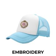 LCP02 5 Panel Trucker Cap Embroidery Malaysia