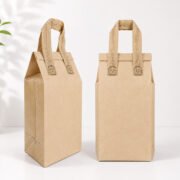 CLCR01 Kraft Cooler Bag Supplier Malaysia | 1 Cup Cooler Bag