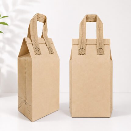 CLCR01 Kraft Cooler Bag Supplier Malaysia | 1 Cup Cooler Bag