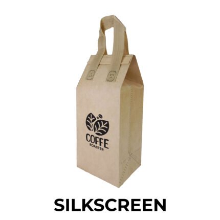 CLCR01 Kraft Cooler Bag Supplier Malaysia | 1 Cup Cooler Bag With Printing