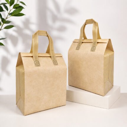 CLCR02 2-CUP Kraft Cooler Bag Supplier Malaysia