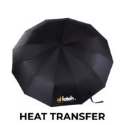 Premium Umbrella with Wooden Handle Full Colour Printing Malaysia