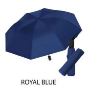 LUM01-M Foldable Umbrella Royal Blue | Umbrella Supplier Malaysia