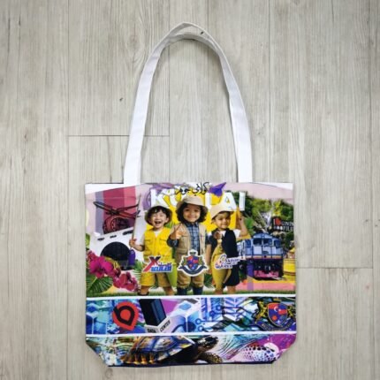 Full Sublimation Canvas Tote Bag