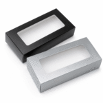 face towel box with window