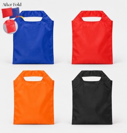 Foldable polyester bag