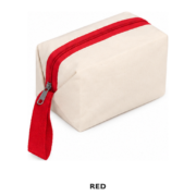 Canvas Pouch Bag Red